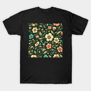 Spring Floral Illustration T-Shirt